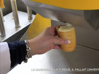 Reportage TF1 : Le sandwich à la fondue